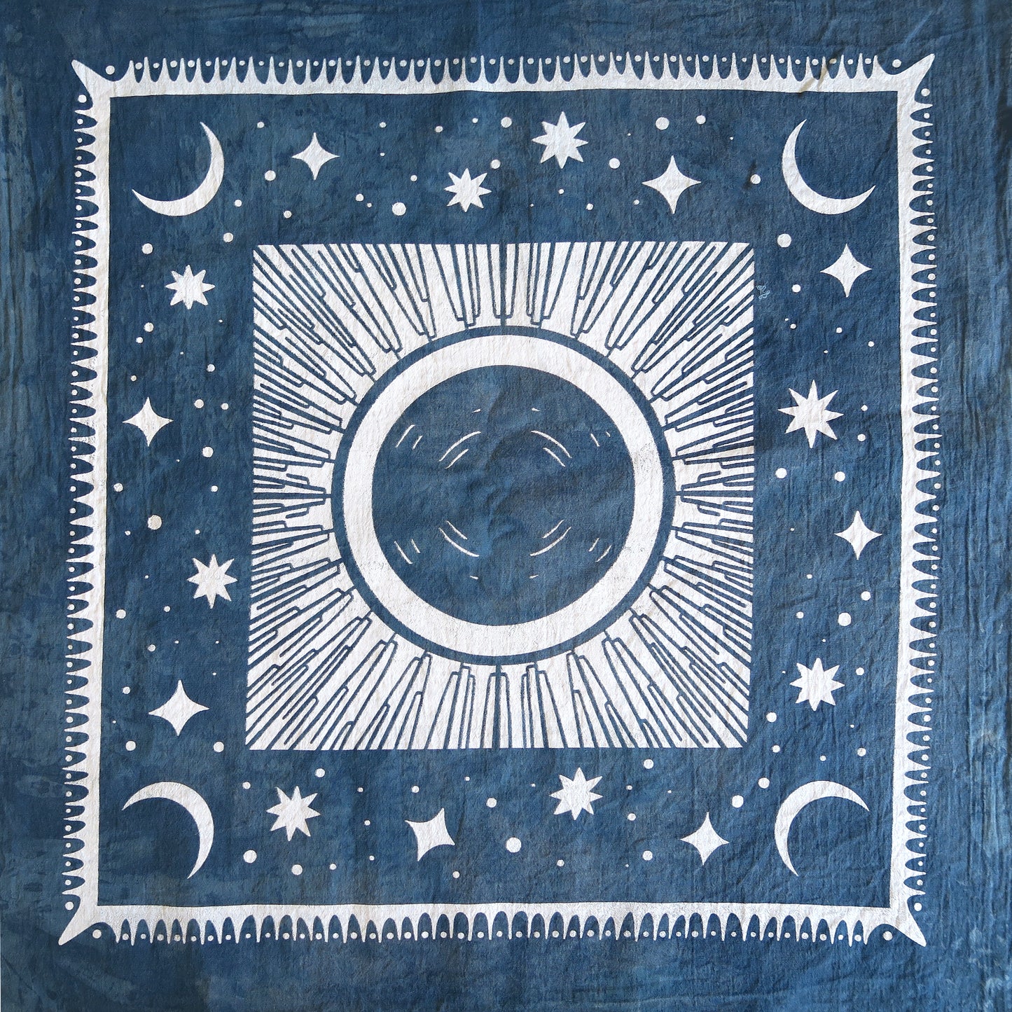 Celestial Plant Dyed Bandana