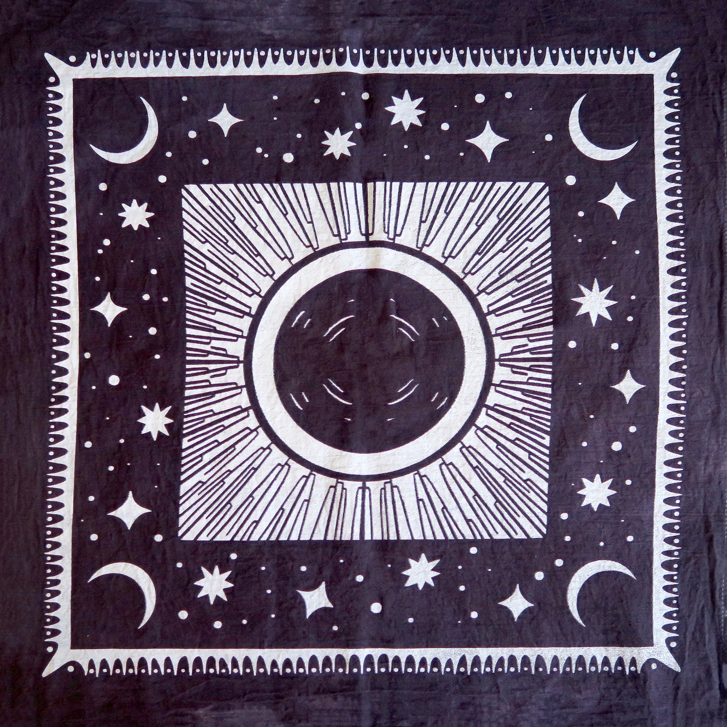 Celestial Plant Dyed Bandana