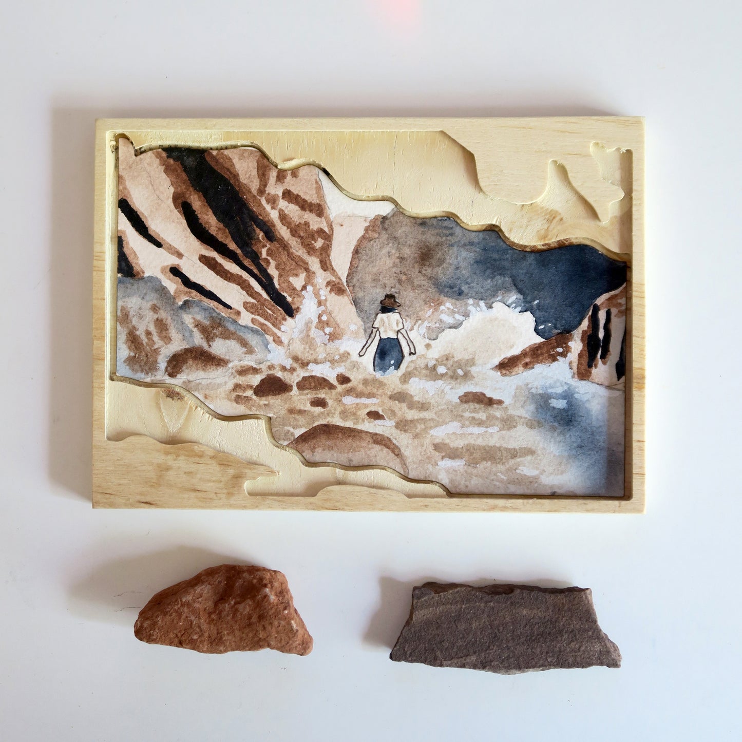 "Cope" Earth Pigment Painting