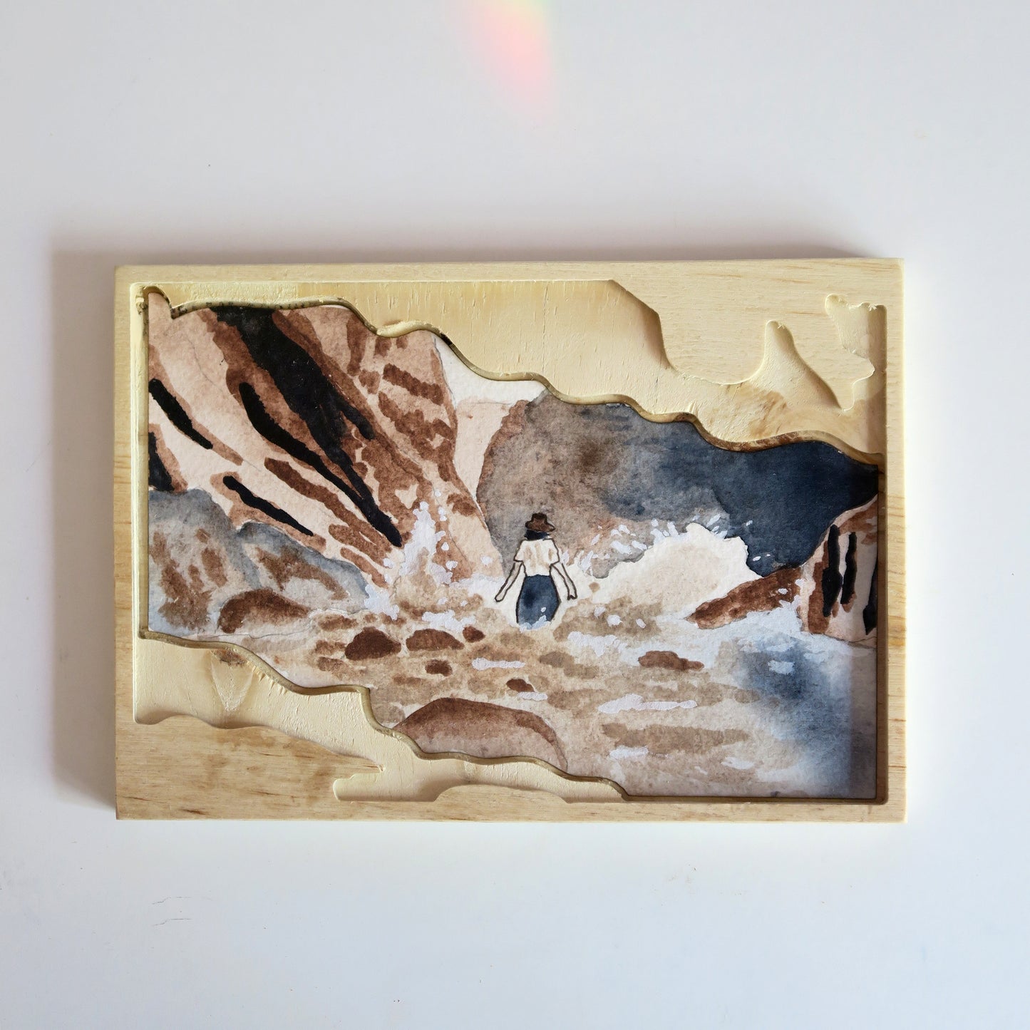"Cope" Earth Pigment Painting