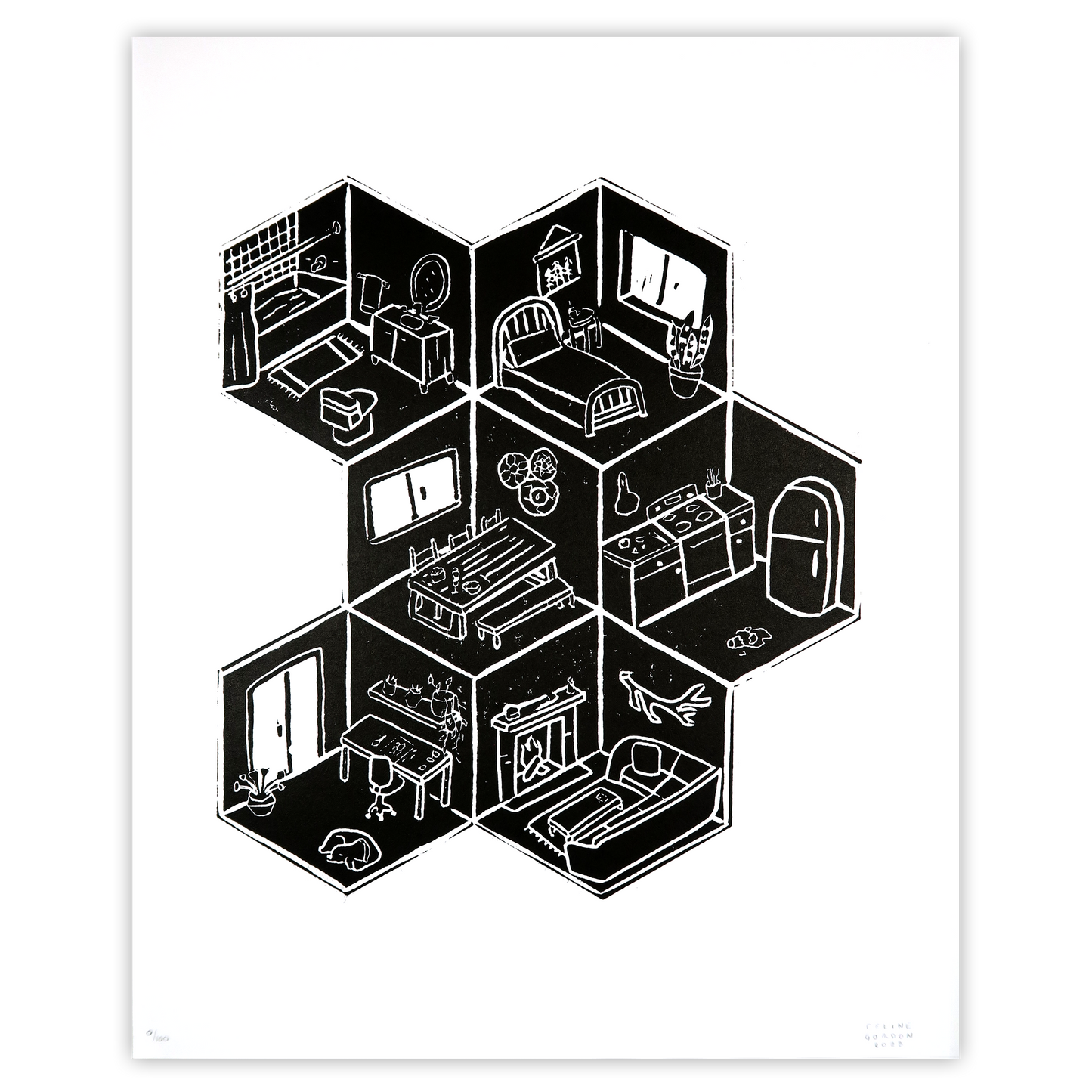 "It's Kind of My House" Print
