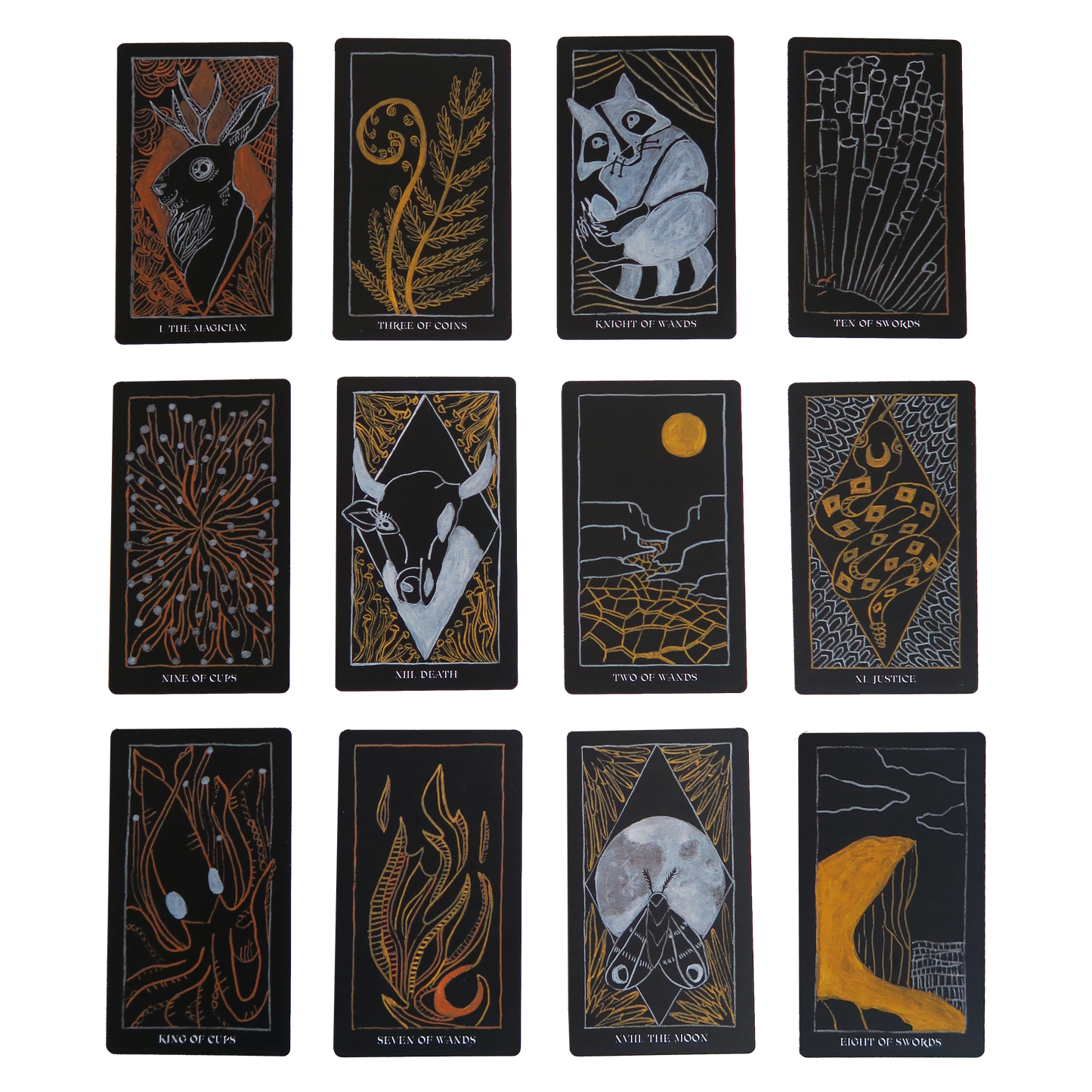 "The Burning Shadow" Tarot Deck