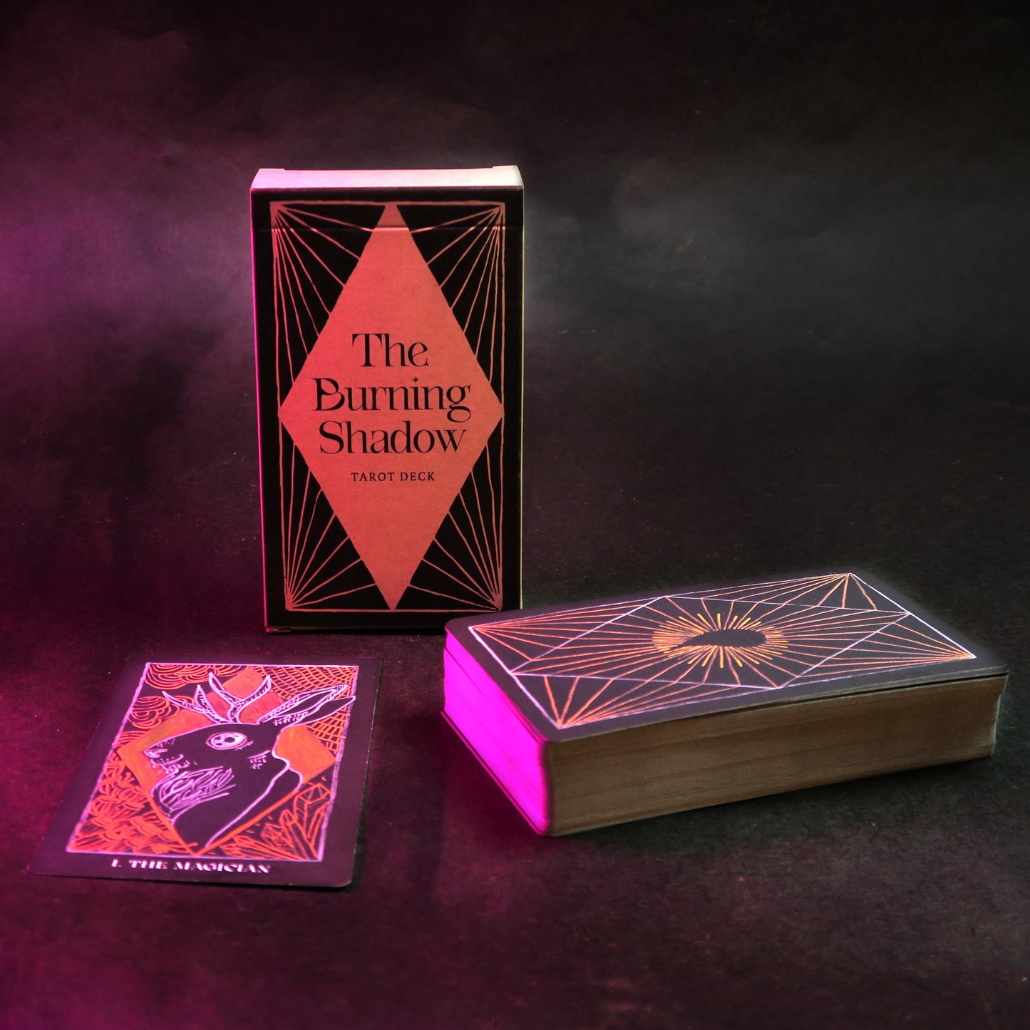 "The Burning Shadow" Tarot Deck