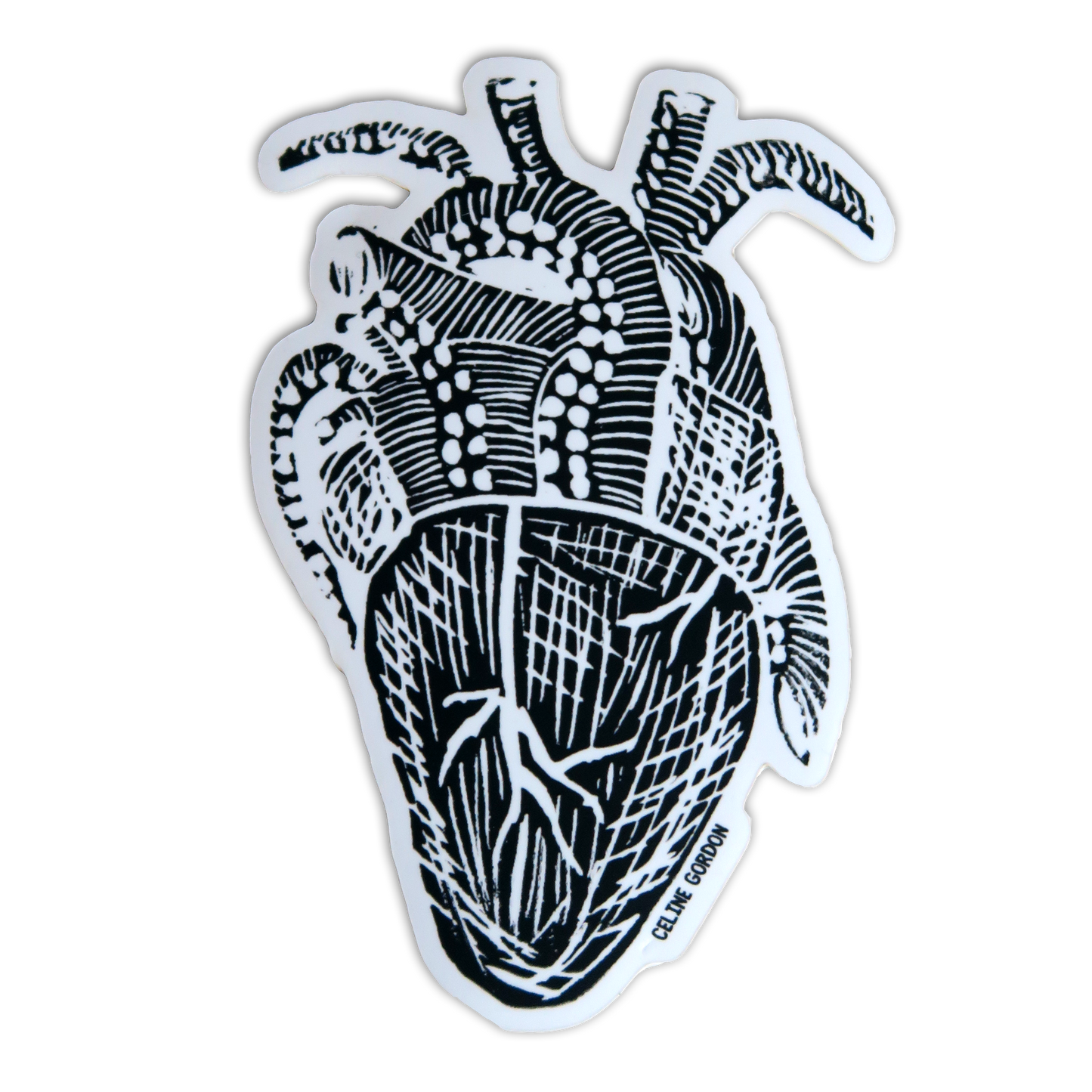 Octoheart Sticker