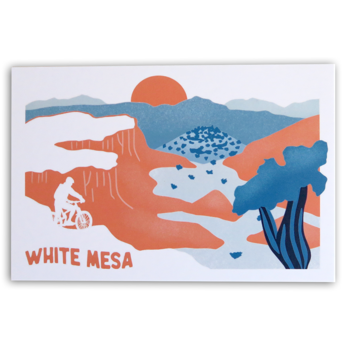 White Mesa Postcard