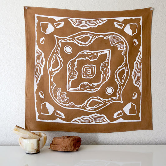 Earthbound Plant Dyed Bandana