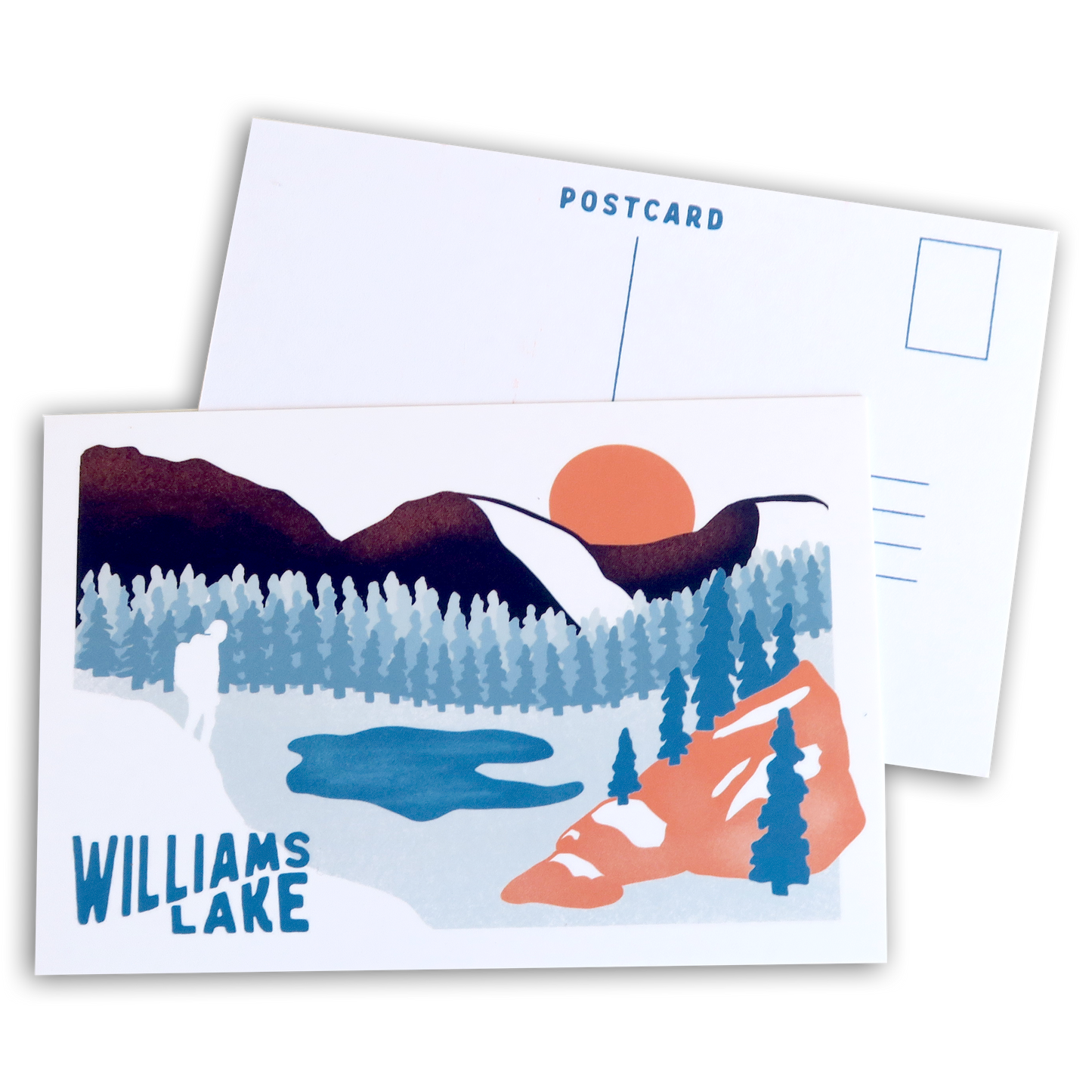 Williams Lake Postcard